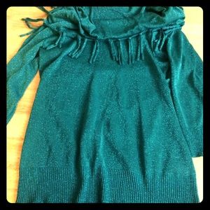 Studio Works Petite Large Sparkling Sweater